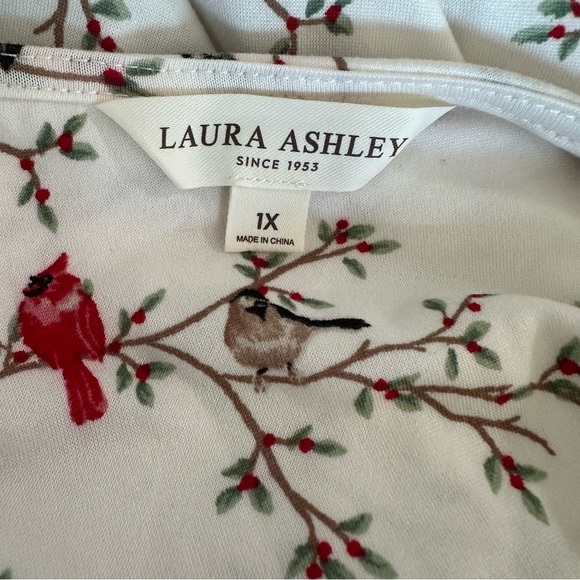 Laura Ashley Bird and Berry Dress - Picture 4 of 5